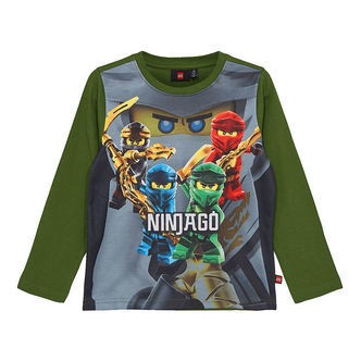 LEGOÂ® Ninjago Bluse - LWTano 111 - Twist Of Lime m. Print
