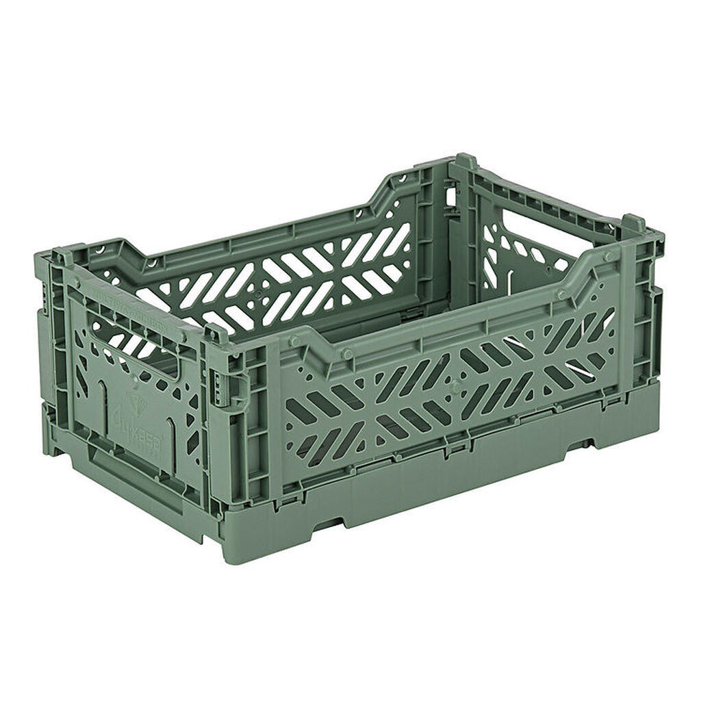Aykasa Foldekasse - 27x17x11 cm - Mini - Almond Green