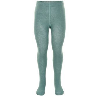 Minymo Strømpebukser - Solid - Oil Blue