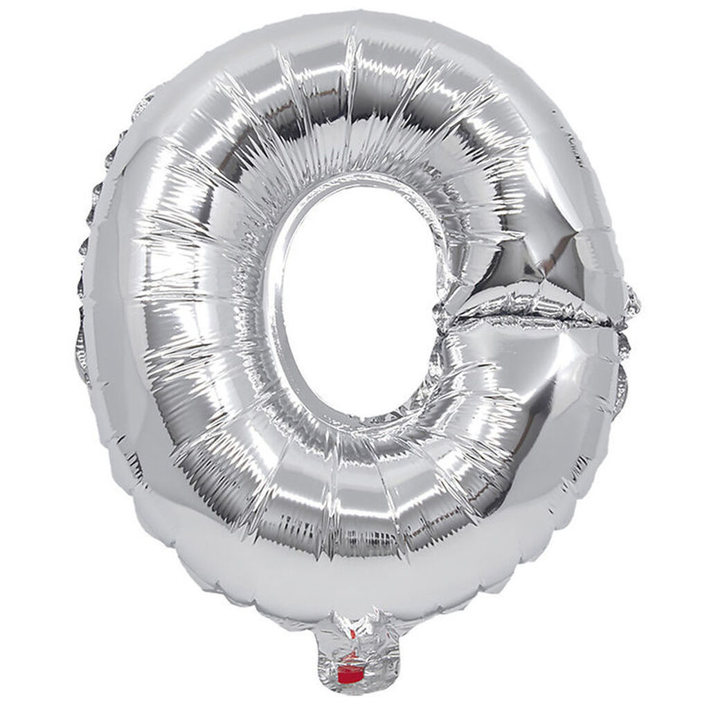 Decorata Party Foileballon - 32 cm - O - Sølv