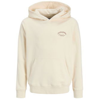 Jack & Jones Hættetrøje - JjeBrandes - Antique White