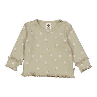 Müsli Bluse - Rib - Pineapple - Soft Green/Poetry Green/Mary