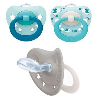 Nuk Sutter - Signature - 2Pak - Light Blue/Mint