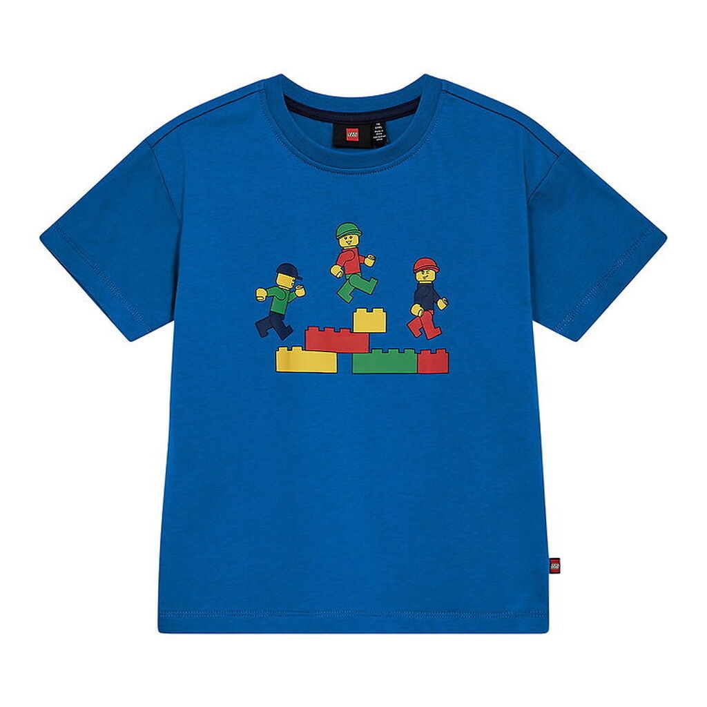 LEGOÂ® Wear T-shirt - LWAffy 706 - Blå m. Print