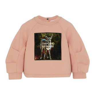 Emporio Armani Bluse - Mahogany Rose m. Print