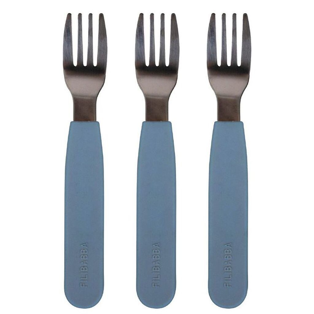 Filibabba Gafler - 3-pak - Silikone - Powder Blue