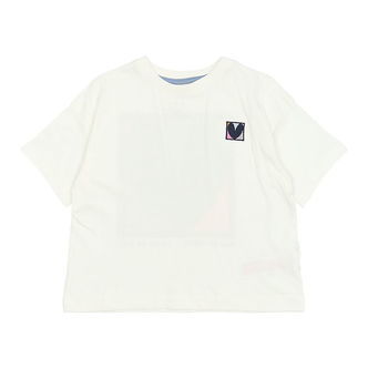 The New T-shirt - TnPerley - Cloud Dancer m. Hjerte