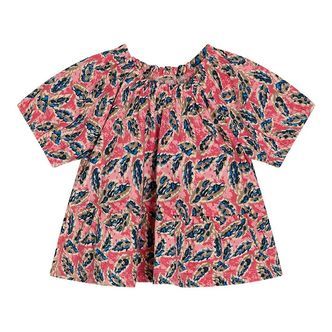 Noa Noa miniature Kjole - Print Rose/Blue