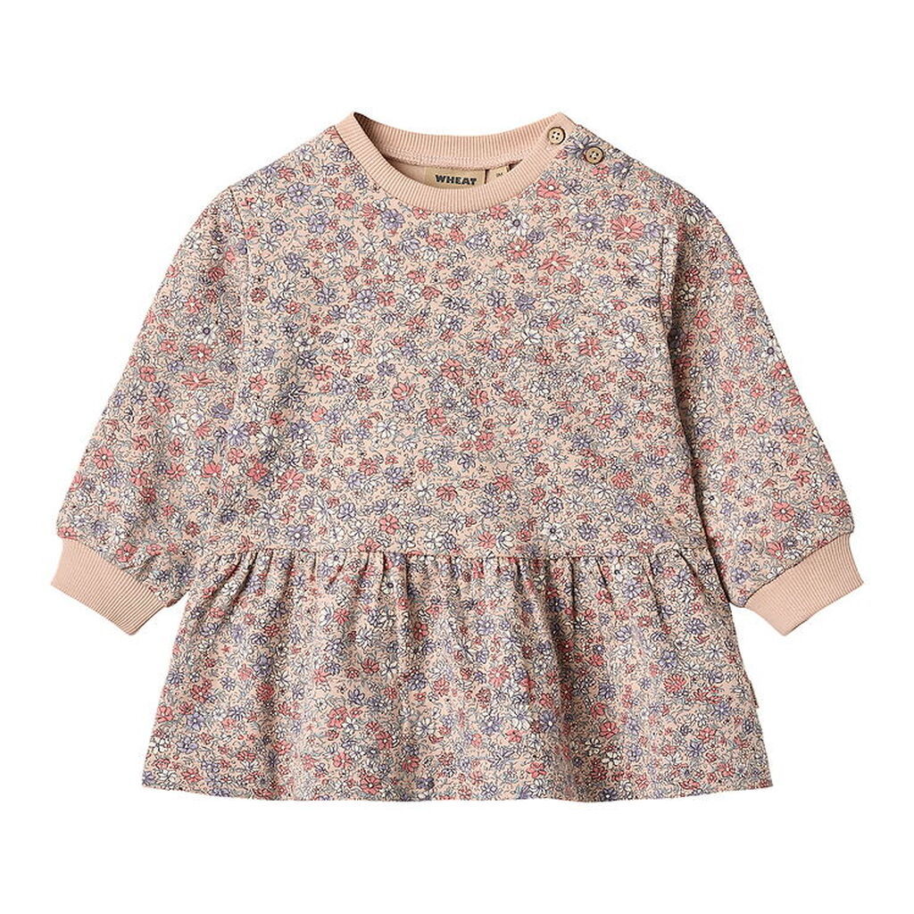 Wheat Kjole - Sweat - Zenia - Rose Dust Flowers