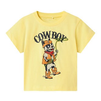 Name it T-shirt - NmmHuggi - Lemon Meringue