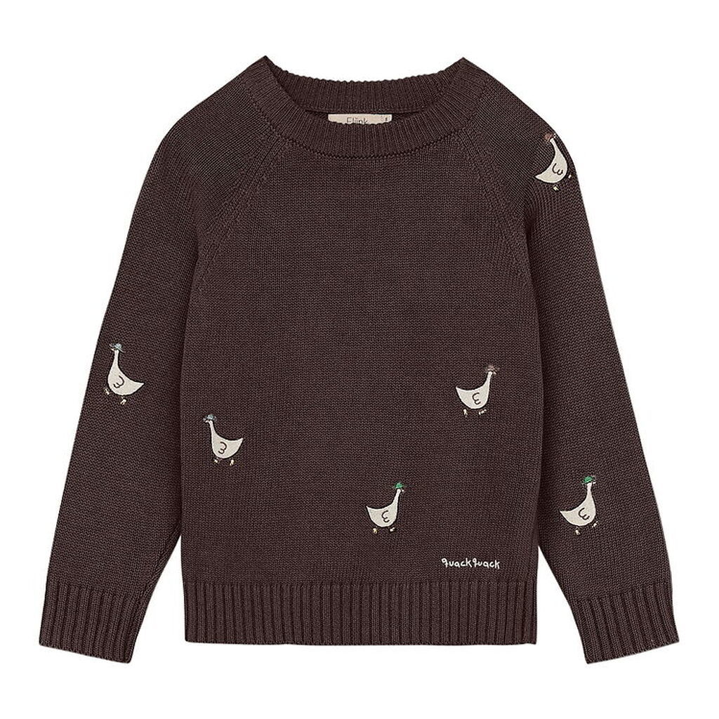 Fliink Bluse - Strik - Mahdi - Coffee Bean