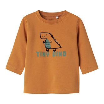 Name It Bluse - NbmVacion - Almond/Dinosaur