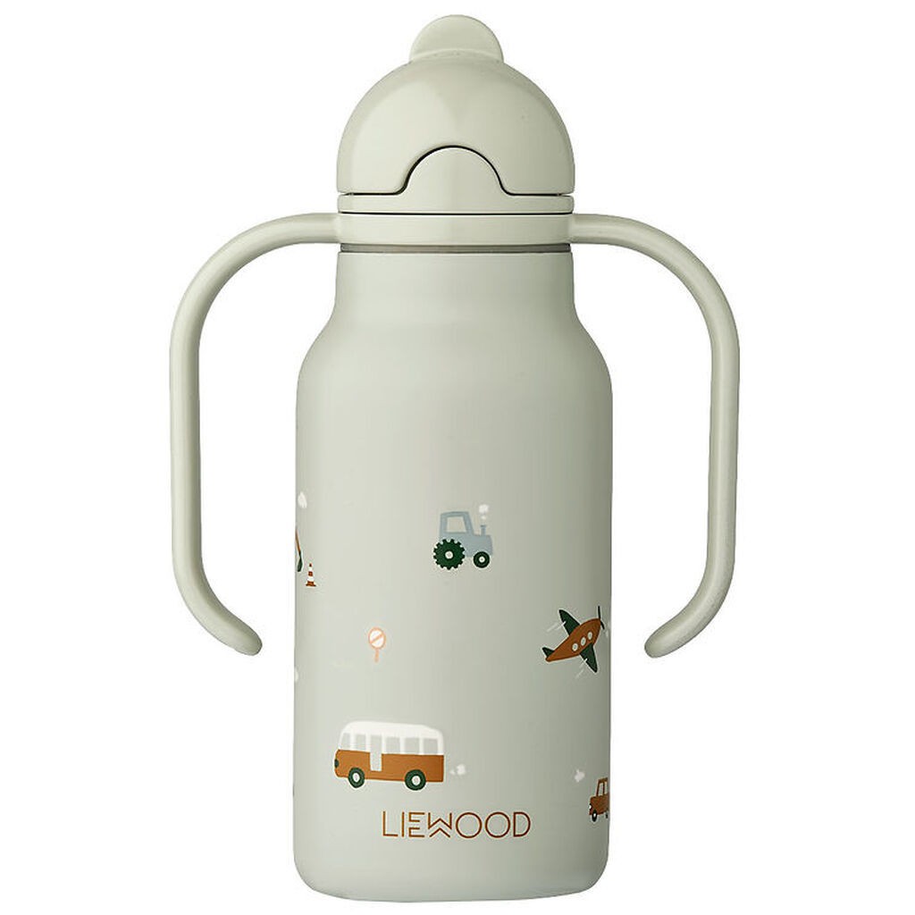 Liewood Drikkedunk - Kimmie - 250 ml - Vehicles/Dove Blue