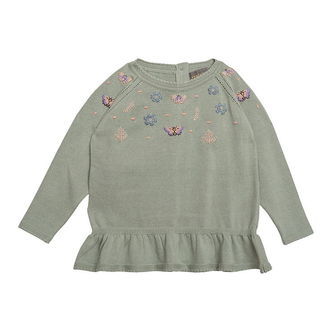 Hanevild Bluse - Strik - Sandra - Sage