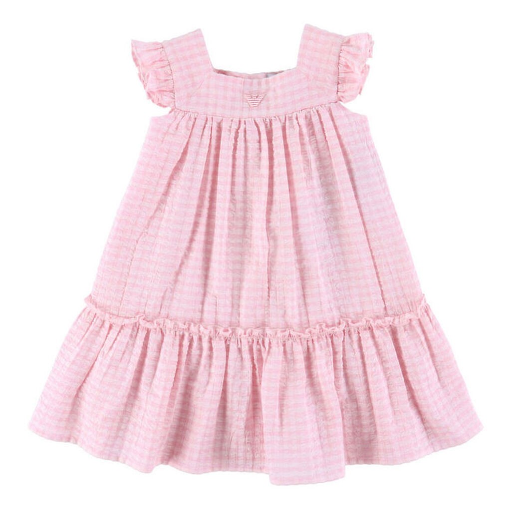 Emporio Armani Kjole - Pink Vichy