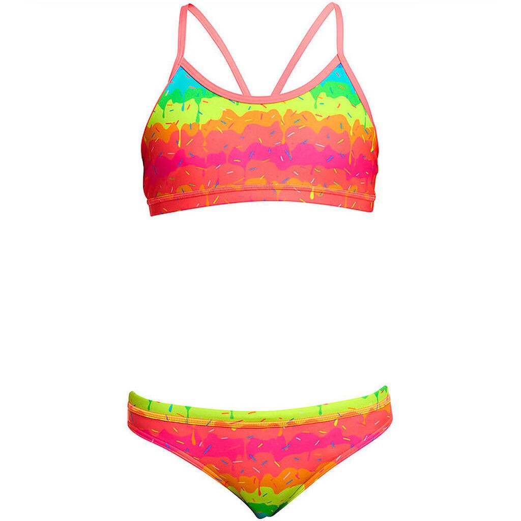 Funkita Bikini - Racerback - UV50+ - Melting Mayhem