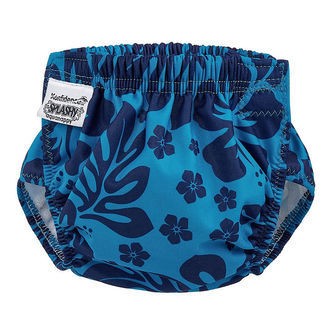 Konfidence Blebadebukser - e-Flex Splashy - Maui Blue
