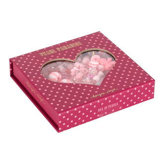 Konges Sløjd Perler - 200 stk. - Pink