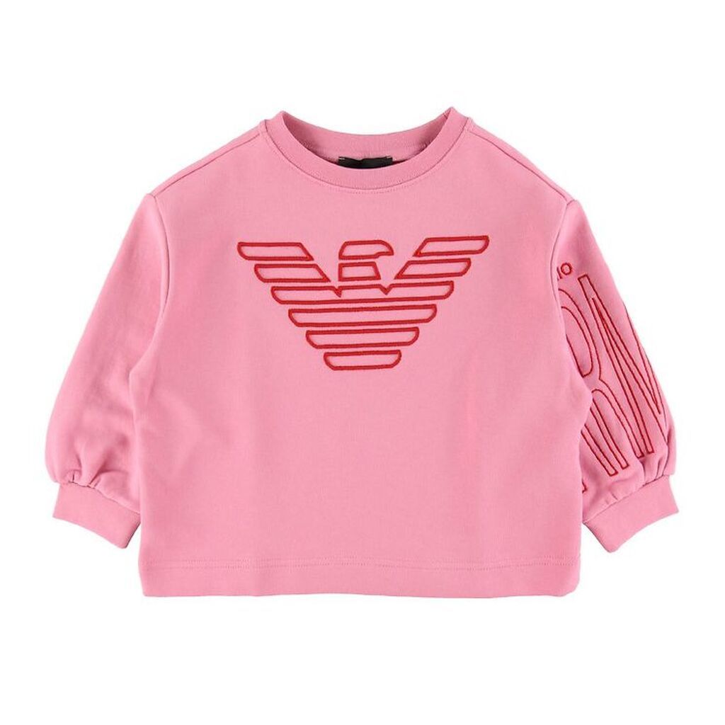 Emporio Armani Sweatshirt - Rosa m. Logo