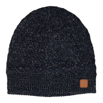 Hummel Strikhue - HMLSansa - Uld/Polyester - Navy m. Sølv