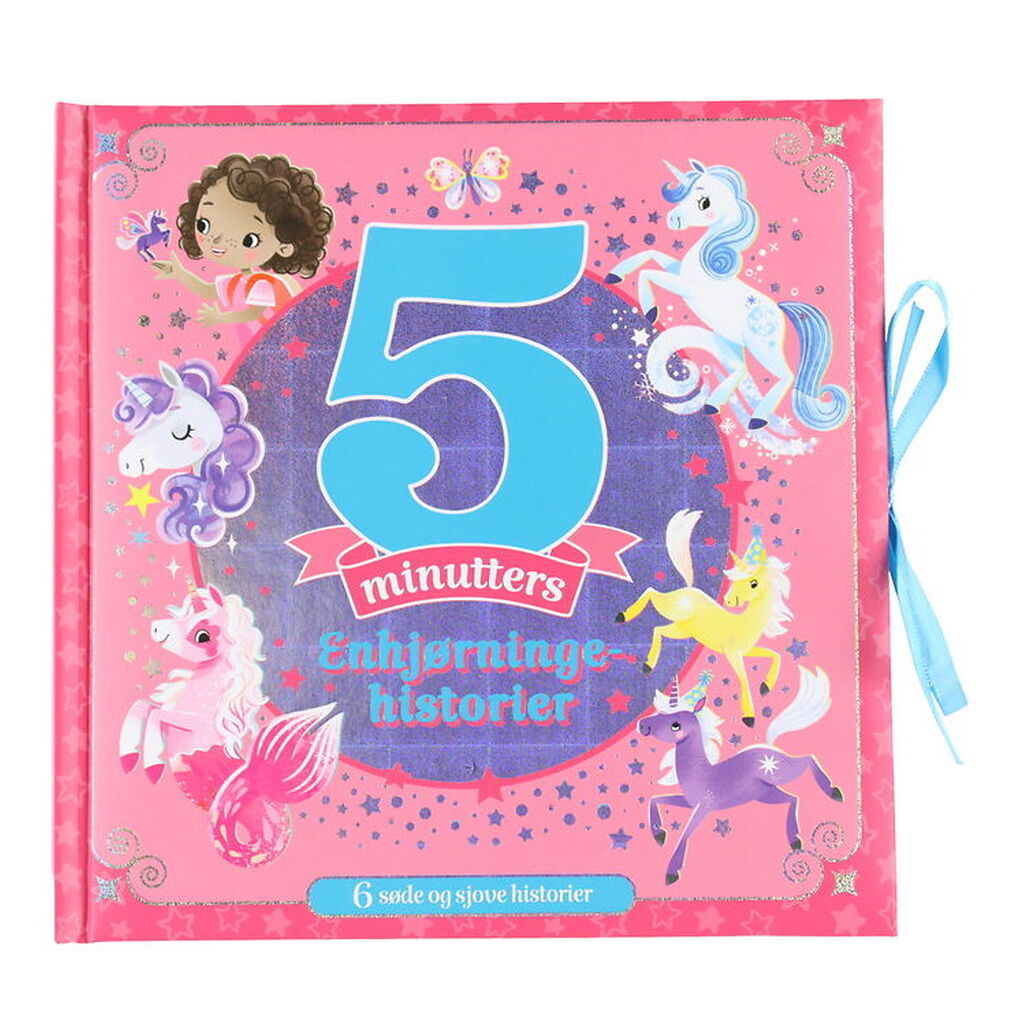 Forlaget Bolden Bog - 5 Minutters Enhjørninge-Historier - DA