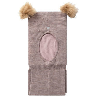 Name It Elefanthue - 2-lags - Uld - Fleece - NmfWlash - Purple D