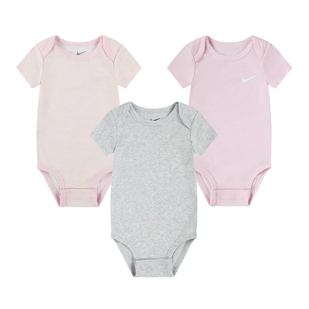 Nike Bodyer k/æ - 3-pak - Birch Heather