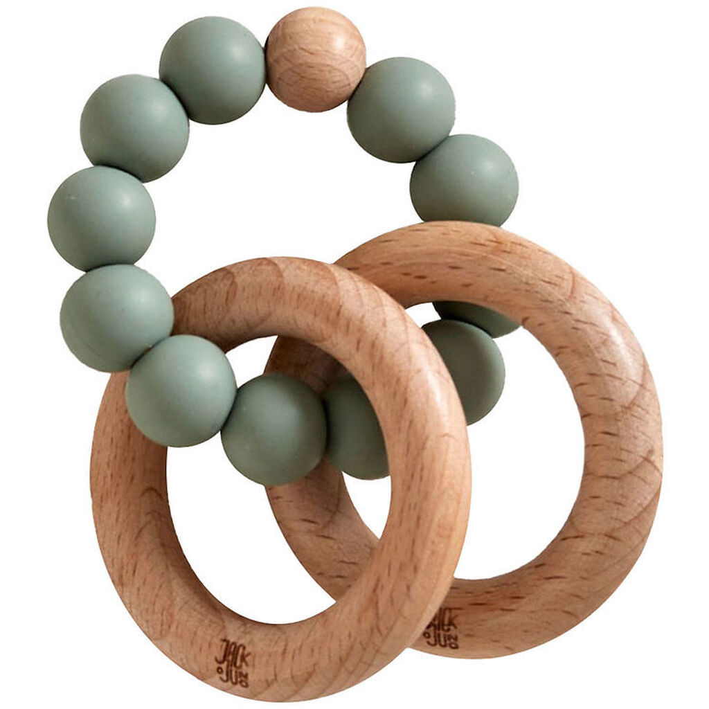 Jack o Juno Bidering - Bøgetræ/Silikone - Bubble - Sage