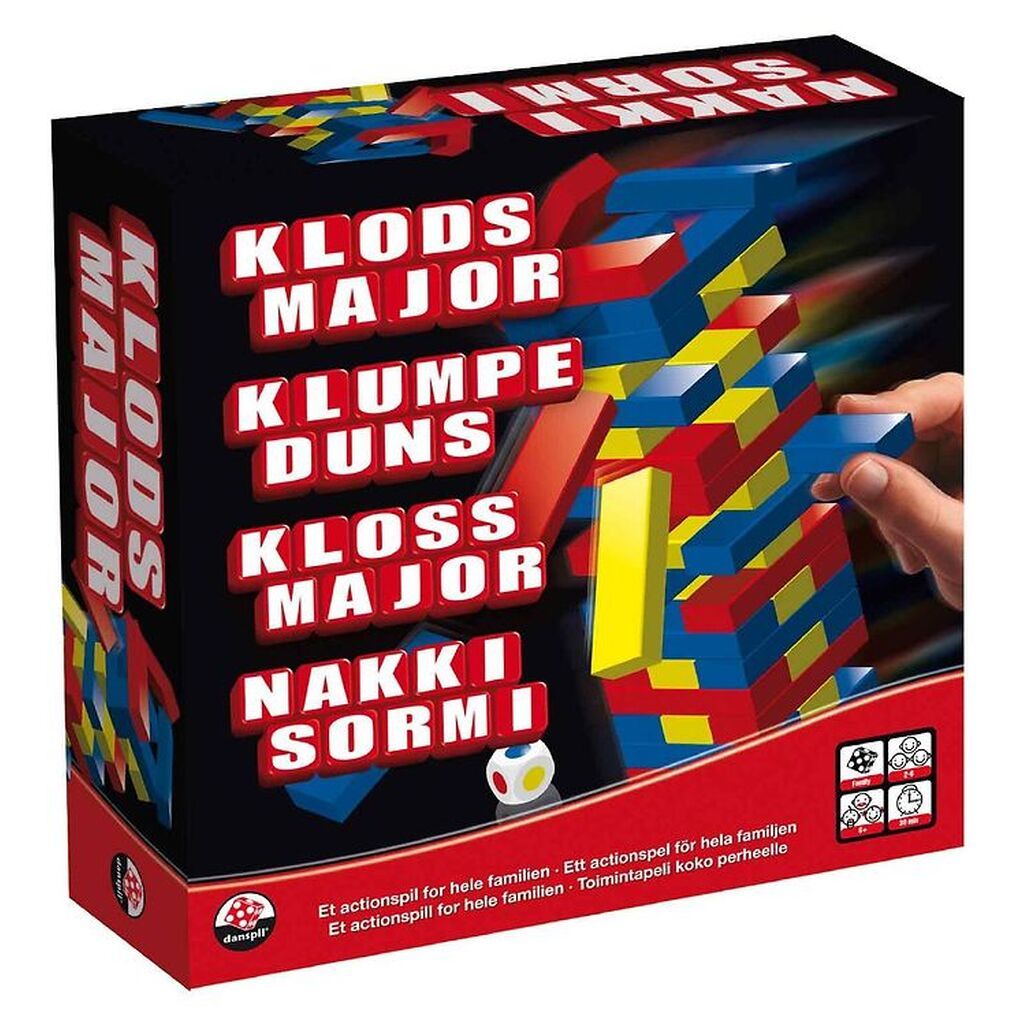 Danspil Aktivitetsspil - Klods Major