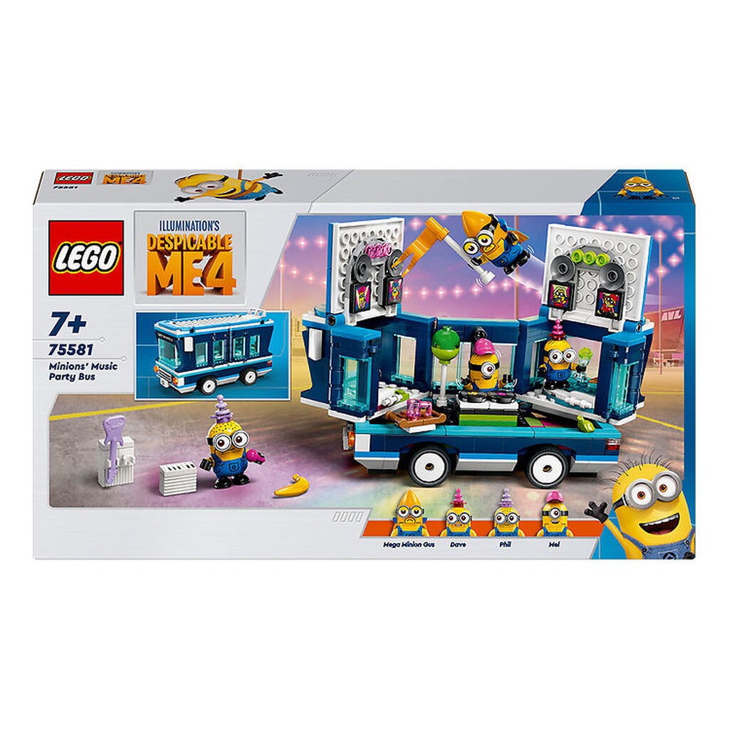 LEGOÂ® Minions - Minions-partybus 75581 - 379 Dele