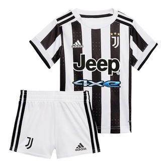 adidas Performance Juventus Hjemmebanesæt - 21/22 - Sort/Hvid