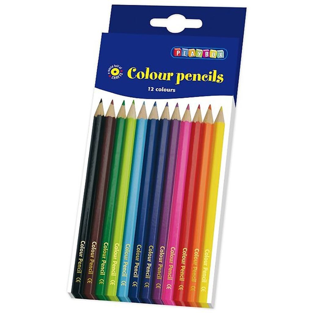 Playbox Farveblyanter - 12 stk