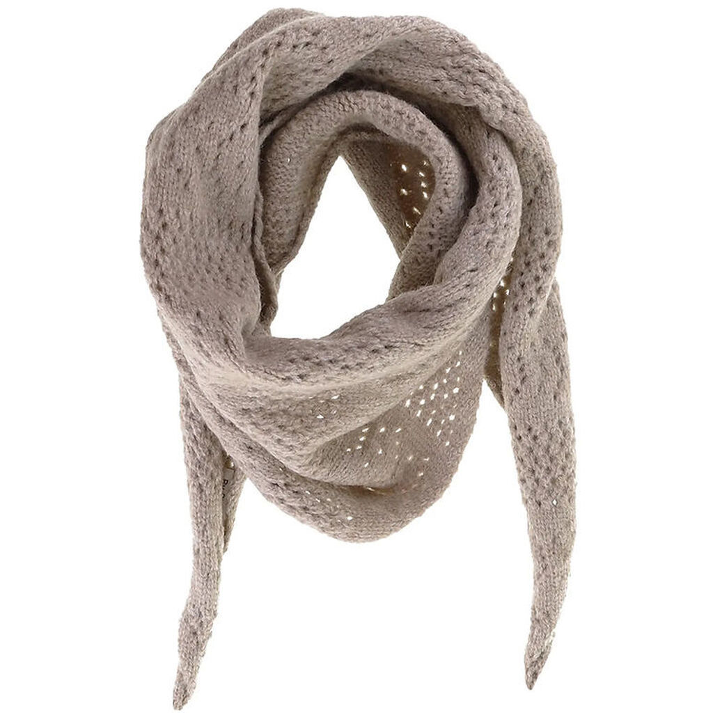 By Stær Tørklæde - Strik - Tonje - 110x28 cm - Beige