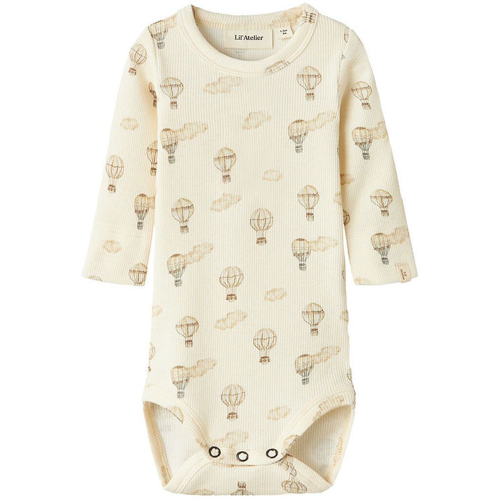 Lil' Atelier Body l/æ - Rib - NbnGavo - Turtledove/AIR BALLOON