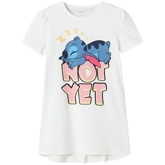 Name It Natkjole - NmfAsta - Stitch - Bright White