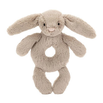 Jellycat Ringrangle - 18x8 cm - Bashful Bunny - Beige