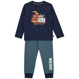 LEGOÂ® Wear Ninjago Nattøj - 2-Delt - LwAgan - Glow In The Dark