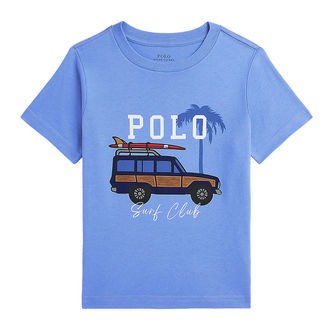 Polo Ralph Lauren T-shirt - Blå m. Print