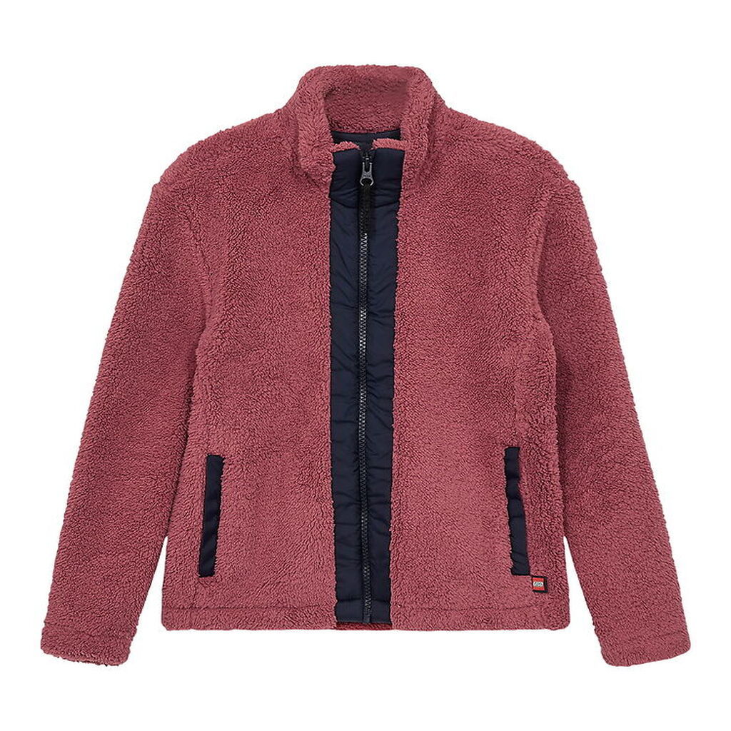 LEGOÂ® Wear Fleccejakke - Teddy - LWSaku 206 - Mørk Rosa