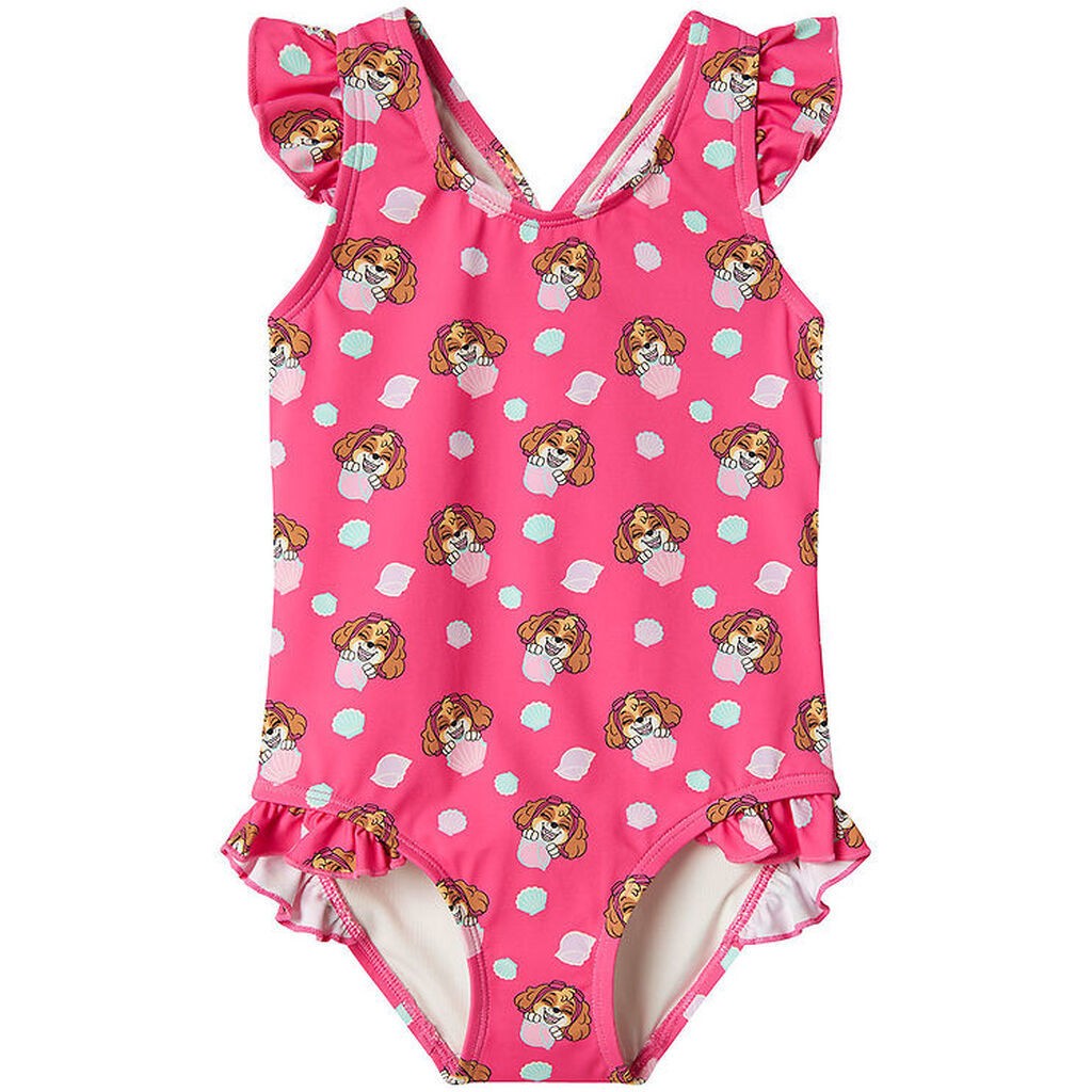 Name It Badedragt - NmfMaria - Carmine Rose