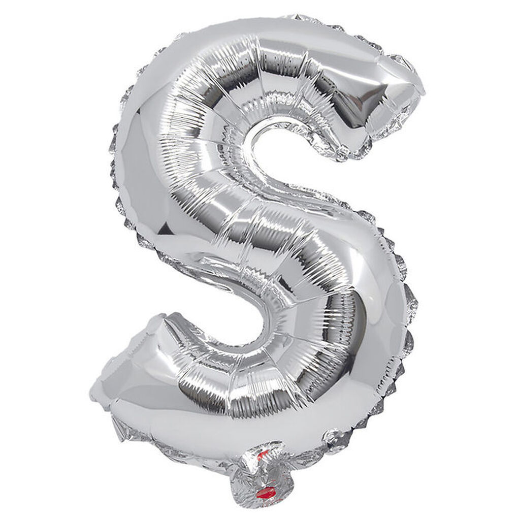 Decorata Party Foileballon - 31 cm - S - Sølv