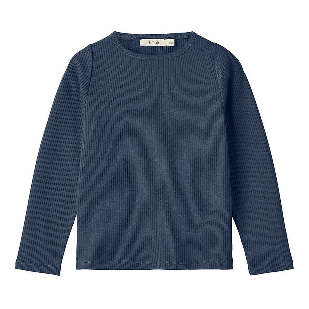Fliink Bluse - Rib - Kenna - Insignia Blue