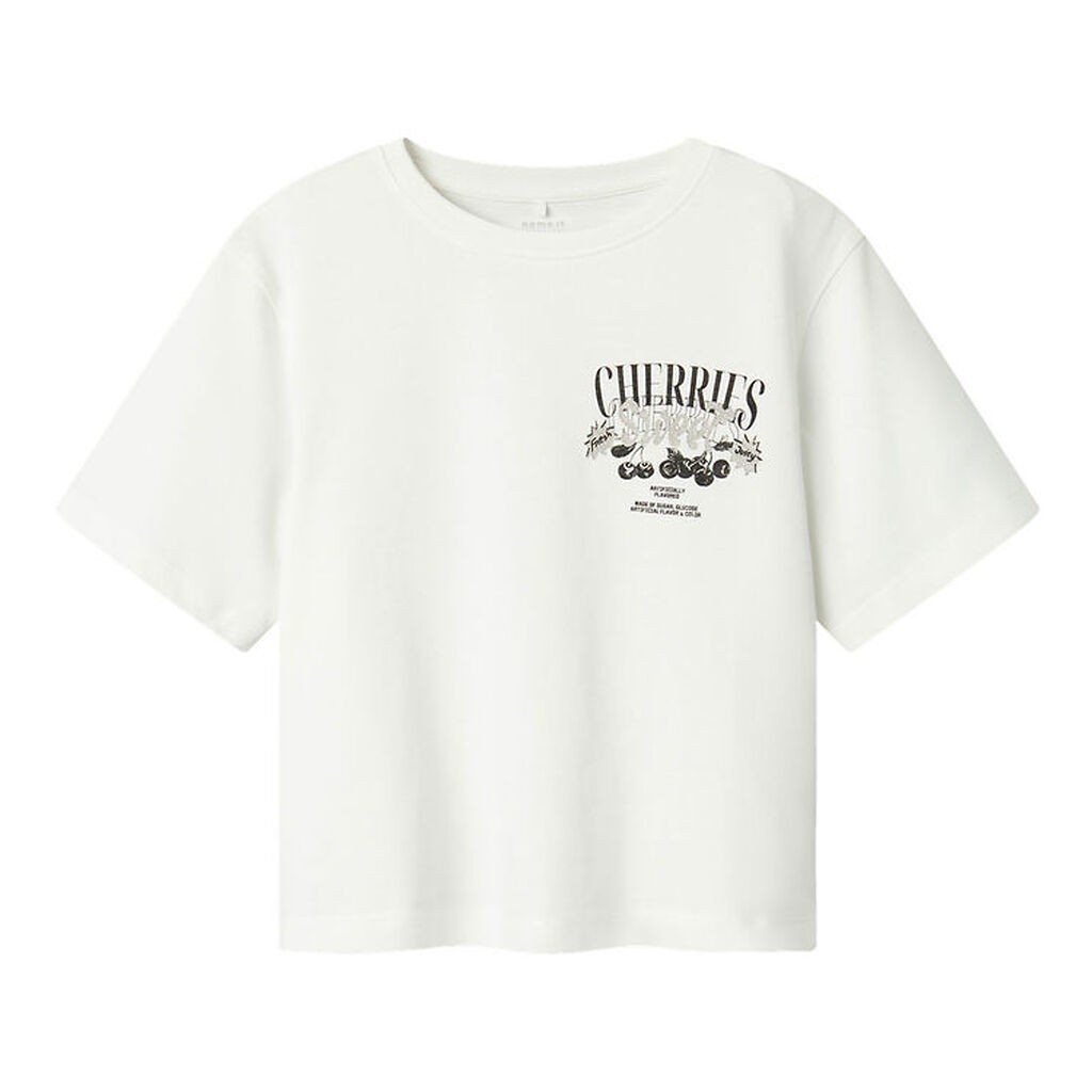 Name It T-Shirt - NkfBapol - Cloud Dancer