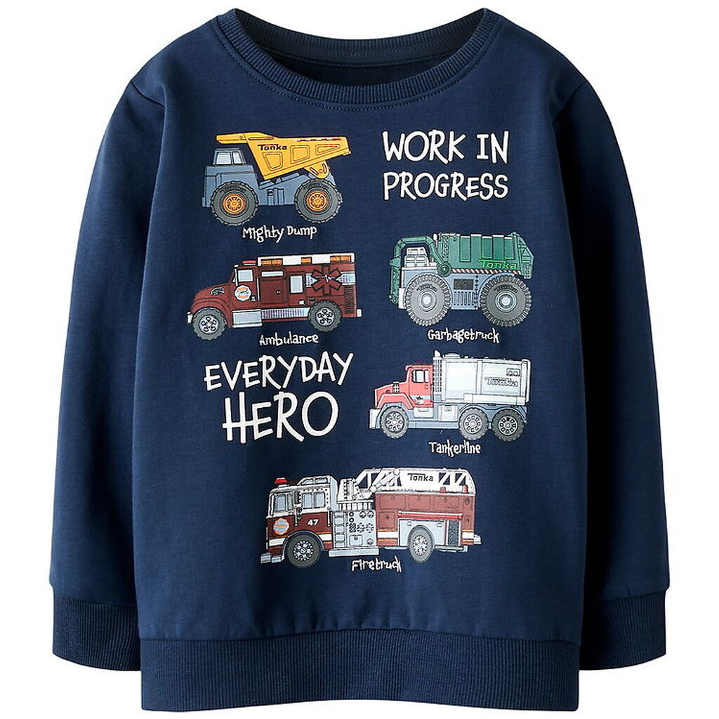 Name It Sweatshirt - Tonka - NmmOrson - Navy Blazer