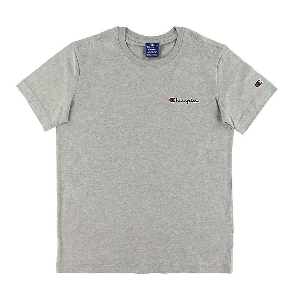 Champion Fashion T-Shirt - Gråmeleret m. Logo