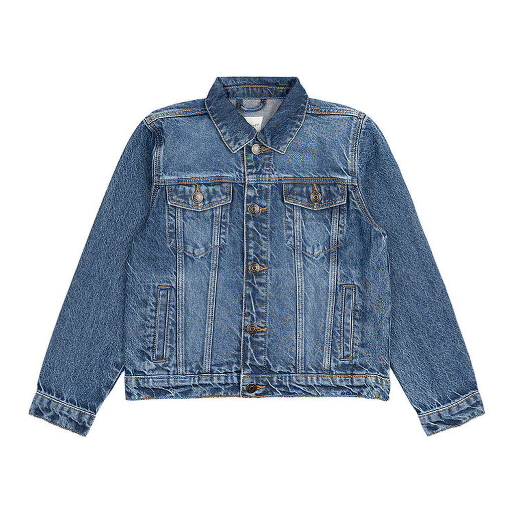 The New Denimjakke - TnNavis - Medium Blue Denim