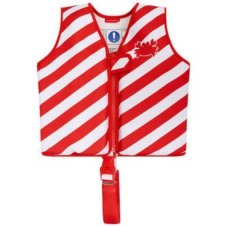 Swim Essentials Svømmevest - 11-15 kg - Rød/Hvid Crabby