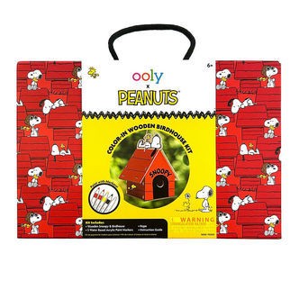 Ooly Kreasæt - Peanuts - Fuglehus m. Tuscher
