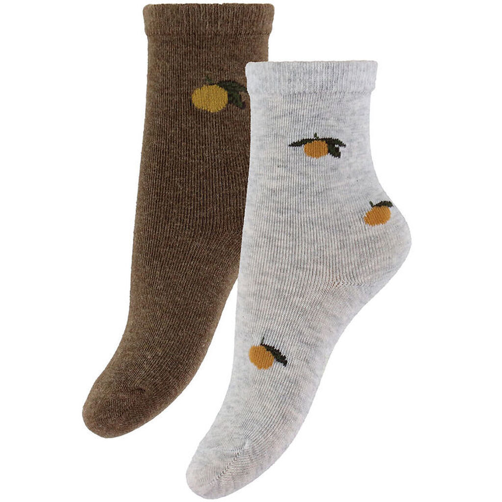 Konges Sløjd Strømper - 2-pak - Lemon