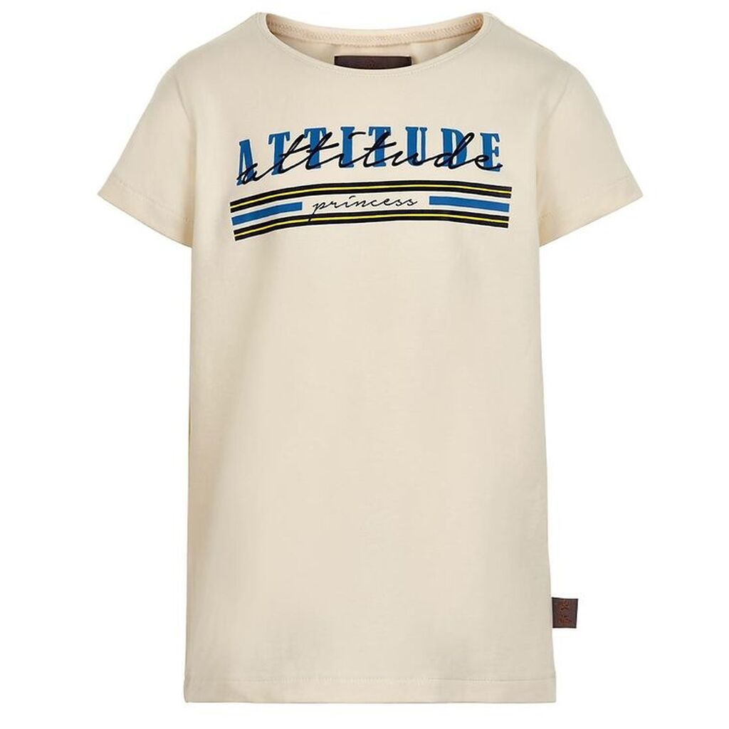 Creamie T-shirt - Attitude - Buttercream m. Print